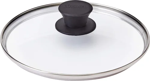 Vista 3 de Glass Lids - 8"-inch/20.32cm + 10"-inch/25.4-cm - Compatible with Lodge - Tempered Replacement Cover - Oven Safe for Skillet Pots Pans - Universal