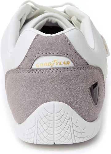 Vista 6 de Goodyear Octane Racing Sneaker for Men, Pair, Athletic Auto Racing Footwear with Non-Slip EVA Rubber Soles, PU Leather Upper, Mesh Lining