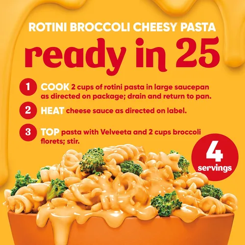 Vista 7 de Velveeta Bolsas de salsa de queso original, caja de 3 ct con bolsas de 4 onzas