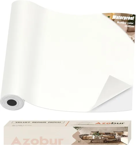 Vista 42 de Azobur Parche de terciopelo, parche rectangular autoadhesivo de tela de franela, terciopelo antiarañazos, disponible en diferentes colores, de 8 x