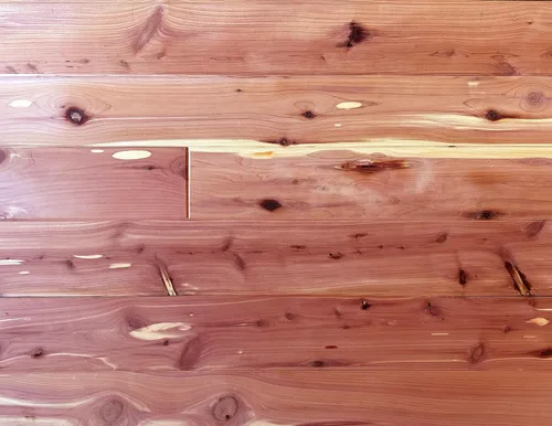 Vista 2 de Cedar Elements Revestimiento de cedro rojo aromático para armario, 1/4 pulgadas x 3-3/4 x 48 pulgadas, cedro rojo sin terminar con lengua y ranura