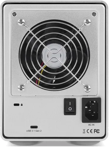 Vista 4 de OWC Mercury Elite Pro Quad - Caja de almacenamiento RAID USB de cuatro bahías de 0 TB con SoftRAID Premium