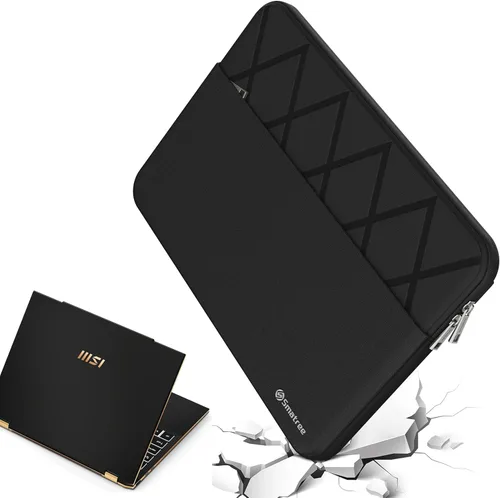 Vista 14 de Smatree Funda para portátil MSI Summit 13 AI+Evo Copilot+PC/E13 AI Evo A1M, para Summit E13 Flip Evo de 13.4 pulgadas, funda con bolsillo