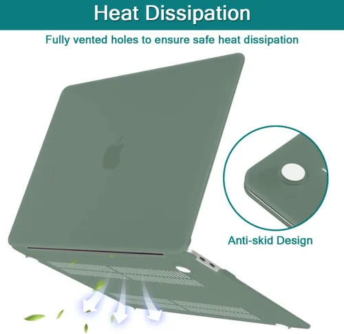 Vista 6 de Teryeefi Funda compatible con MacBook Pro de 13 pulgadas, A2338, M1, M2, A2251, A2289, A2159, A1989, A1706, con Touch Bar (versión 2016-2022)