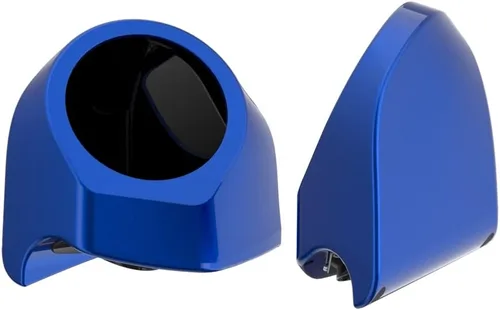 Vista 548 de Advanblack Alpine Green Tour Pack - Paquete de altavoces de 6.5 pulgadas, carcasa de audio trasera, color a juego, ajuste Harley King Tour Pack