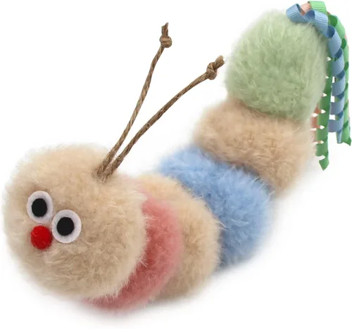 Vista 8 de Jumpaws Juguete Interactivo Natural de Hierba Gatera 3 PK, con Sonajero, Resistente a las Mordeduras, para Gatos de Interior de Todas las Edades
