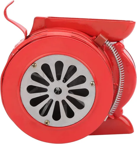 Vista 9 de Sirena portátil de manivela manual de mano sirena de incursión de aire de mano 110db Lound sirena de seguridad de emergencia alarma de incendio