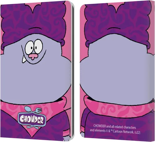 Vista 7 de Head Case Designs Funda de piel con licencia oficial de Chowder: diseño de personajes de la serie animada compatible con Kindle Paperwhite 1/2/3