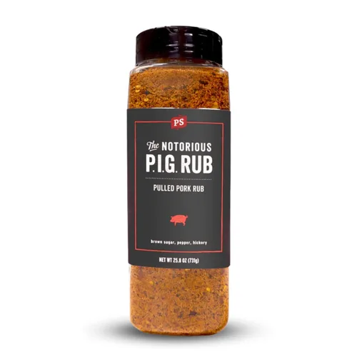 Vista 19 de PS Seasoning Apple Pie Rub - Condimento de Canela Dulce y Afumado para BBQ para Ahumar, Asar a la Parrilla, Hornear - Condimento Seco de Canela