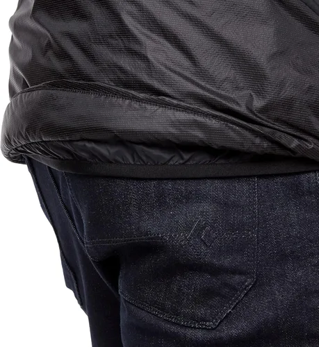 Vista 7 de Black Diamond Vision Hybrid - Sudadera con capucha para hombre, Negro