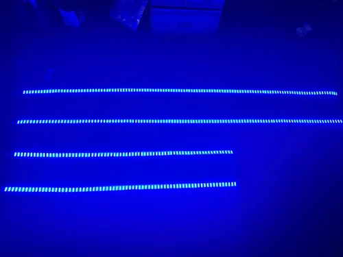 Vista 7 de Sando Tech Dream Chasing Color Triple Row 2 piezas de 4 pies + 2 tiras de luz LED de 6.5 pies, 4 enchufes, sincronización de flujos de música