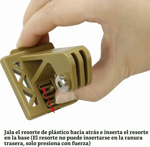 Vista 7 de Soportes tácticos para excavadora para casco GoPro o base de casco NVG Negro