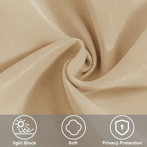 Vista 6 de XWZO - Cortinas para puerta con cortinero, cortinas blackout térmicas y oscurecedoras para puerta francesa, cortinas para ventana de la cocina, 12 x