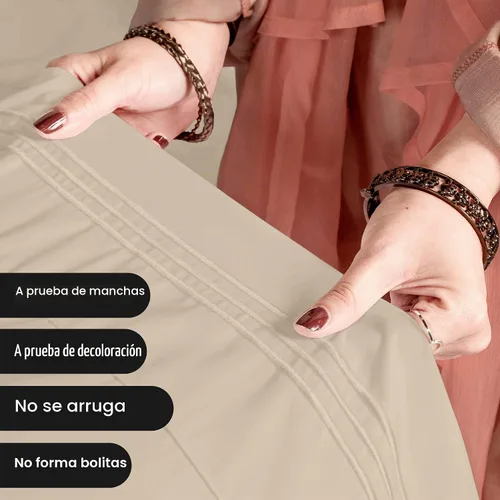 Vista 6 de ROYALE LINENS Juego de sábanas King de 4 piezas, microfibra suave cepillada de 1800 hilos, 1 sábana bajera y 1 sábana encimera, 2 fundas de Negro
