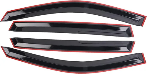 Vista 3 de Viseras de ventana, protectores contra la lluvia, deflectores, juego de 4 piezas para Toyota Rav4 2019-2022 94255