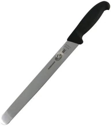 Vista 3 de Victorinox -Swiss Army-Cutlery Fibrox Pro - Cuchillo para rebanar, punta redonda, 10 pulgadas