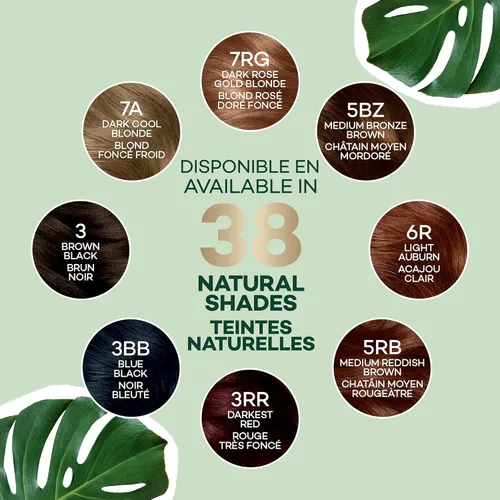 Vista 10 de Clairol Natural Instincts - Tinte semipermanente para el cabello, color castaño cálido oscuro 4W, paquete de 2