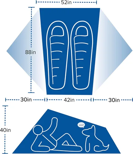 Vista 6 de Big Agnes Copper Spur HV UL - Tienda de campaña ultraligera para mochileros