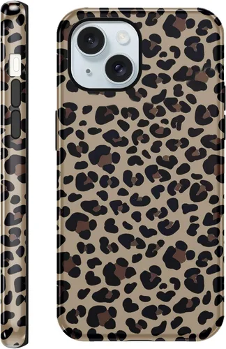 Vista 116 de Funda de teléfono con estampado de guepardo para iPhone 7/8/SE 2020/2022 de 4.7 pulgadas, funda de lujo con diseño de leopardo marrón coqueta a