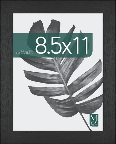 Vista 43 de MCS Studio Gallery Marco para foto rectangular de 12 x 18 pulgadas, imitación de veta de madera de color negro, para póster o impresión artística, 2