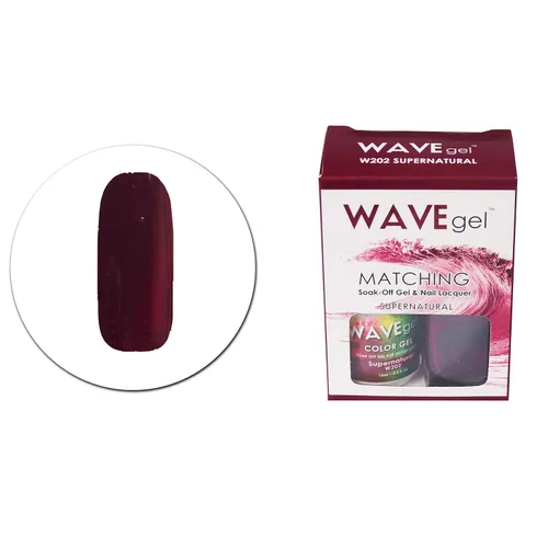 Vista 145 de WAVEGEL Soak-0ff - Juego de esmalte de uñas y gel a juego - Falu Coffee - W161-161 I 0.5 onzas