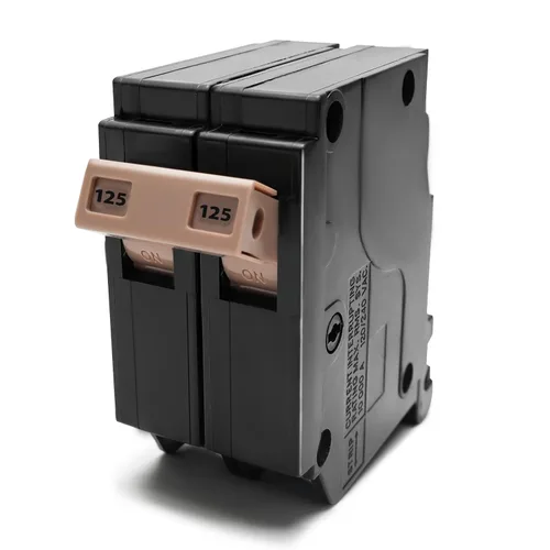 Vista 9 de Disyuntor C220 de 2 polos y 20 amperios, disyuntor de caja moldeada enchufable tipo C3/4 pulgadas, protección magnética térmica, 10 KAIC, 120/240V