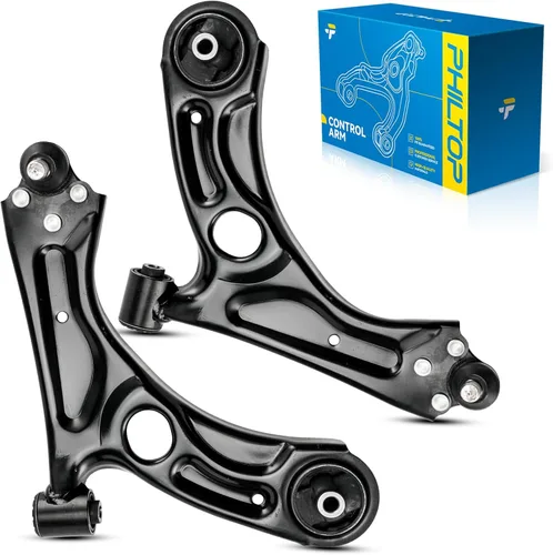 Vista 238 de PHILTOP Kit de suspensión delantera brazo de control inferior con rótula y barra estabilizadora, enlace final compatible con Chevrolet Captiva
