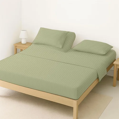 Vista 15 de ARlinen Juego de sábanas divididas tamaño Queen, 5 piezas, 100% algodón egipcio, bolsillo profundo de 16 pulgadas, ropa de cama suave de lujo