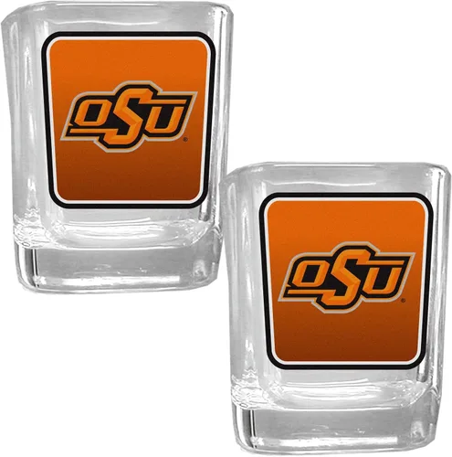 Vista 4 de Siskiyou Sports NCAA unisex Square Glass Shot Glass Set