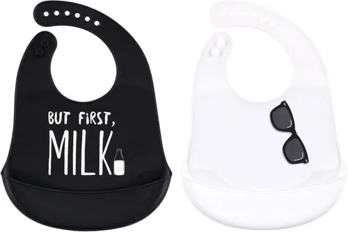 Vista 7 de Little Treasure Baberos de silicona unisex