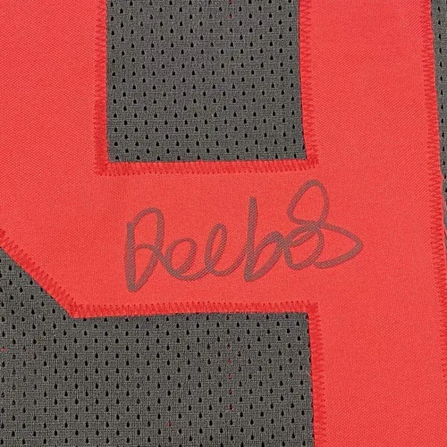 Vista 3 de Camiseta de fútbol americano negra autografiada/firmada de Deebo Samuel San Francisco JSA COA