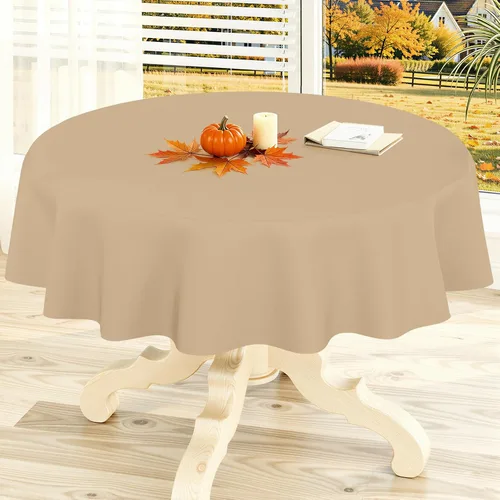 Vista 64 de homing - Mantel cuadrado de vinilo, mantel de plástico impermeable y a prueba de derrames con respaldo de franela, cubierta de mesa fácil de limpiar