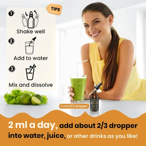 Vista 7 de 2000 mg de ácido fúlvico liposomal + ácido húmico + complejo de minerales traza – más potente que Shilajit, suplemento líquido de electrolitos