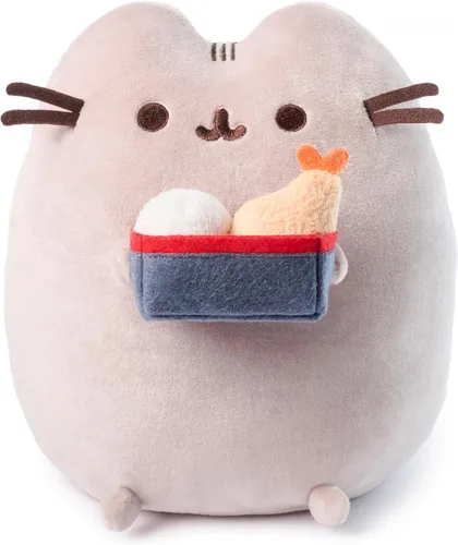 GUND Pusheen Bento Box Snackable - Juguete de peluche de 9.5 pulgadas para
