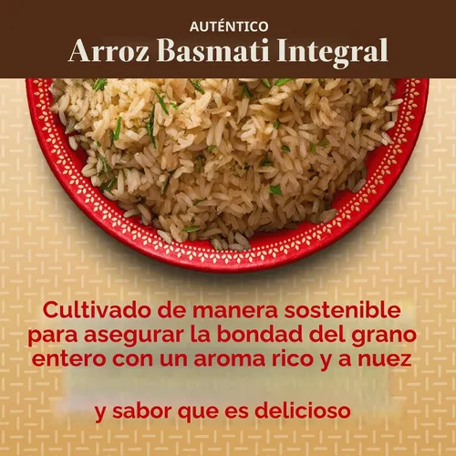 Vista 6 de Royal café Arroz Basmati, 10 Libras Perfecto para biryanis, pilafs y curries - Cocina en microondas o en la estufa