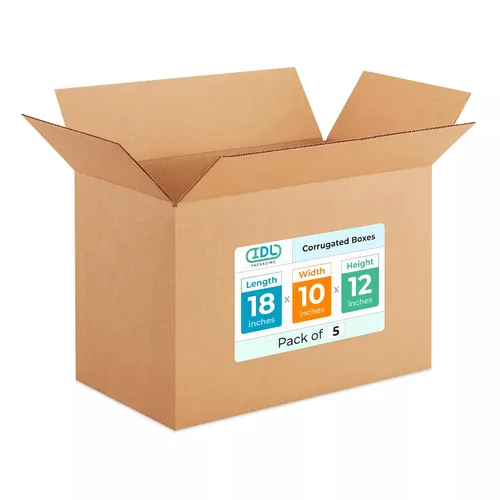 Vista 42 de Cajas largas de mudanza y envío de 18 x 9 x 9 pulgadas (paquete de 10) – Extra resistentes 200 libras frente a las regulares – Cajas de embalaje