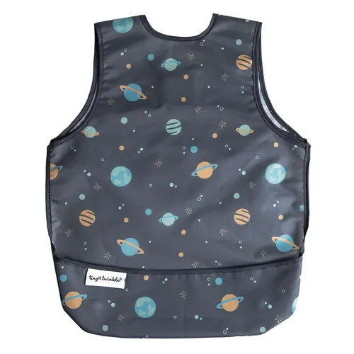 Vista 16 de Tiny Twinkle Babero a prueba de desorden para niños Babero impermeable para comer Delantal de bebé para alimentar, lavable a máquina, regalo