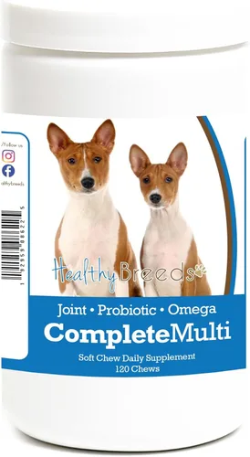 Vista 80 de Healthy Breeds Boxer todo en uno multivitamínico suave masticable 120