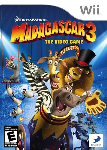 Madagascar 3 The Video Game - Nintendo Wii