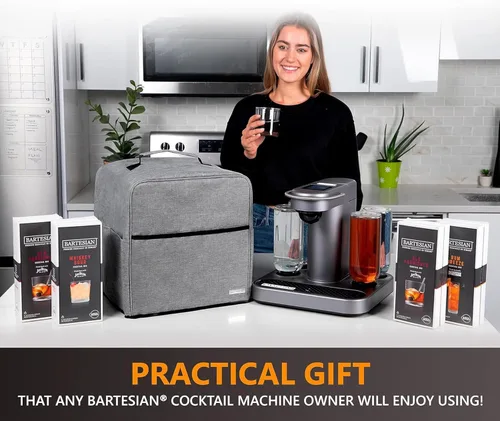 Vista 7 de Ksestor Cubierta Antipolvo Bartesian - Cubierta Bartesian para Máquina de Cócteles - Compatible con Premium, Professional, Duet - Negro