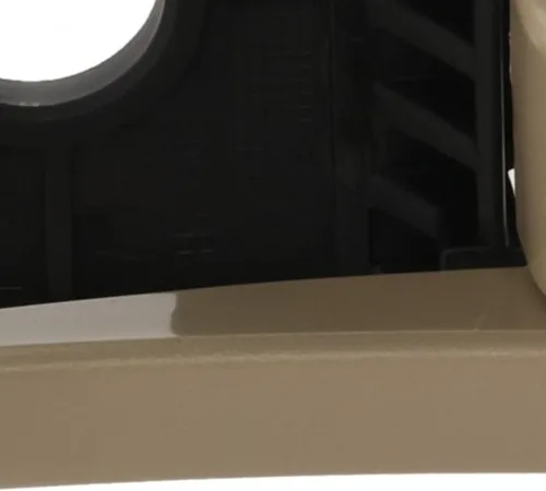 Vista 5 de KarParts360 Para Hyundai Santa Fe 2007-2012 Manija de puerta interior lado del conductor Delantera o trasera Beige Con botón de bloqueo