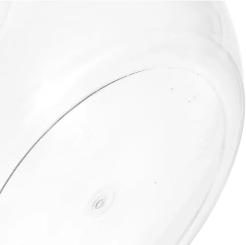 Vista 3 de Angoily Contenedor de plástico transparente para pecera, micro paisaje, para Goldfish, mesa de escritorio, pecera, decoración y adornos, accesorios