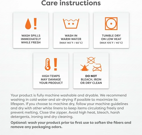 Vista 7 de El sistema de defensa para dormir original. Resistente al agua / chinches de cama / a prueba de polvo y ácaros. Recubrimiento de colchón con cierre