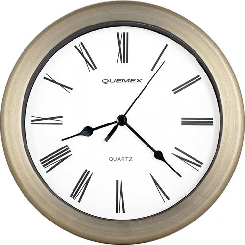 Vista 12 de JUSTIME Reloj de pared resistente al agua de 8.5 pulgadas, silencioso sin tictac, funciona con pilas, reloj analógico moderno para sala de estar