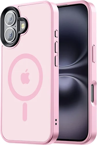 Vista 20 de Tigowos Funda Magnética para iPhone Air Compatible con MagSafe Resistente a Caídas de 16 Pies Cubierta Trasera con Sensación de Piel Mate a Prueba