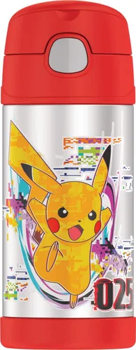 Vista 13 de THERMOS FUNTAINER 12 onzas de acero inoxidable para niños, batman