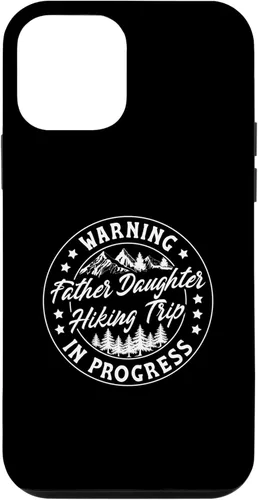 Vista 16 de Warning Father Daughter Hiking Trip in Progress Case for iPhone 17