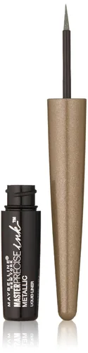 Vista 9 de Maybelline New York Master Precise Ink Metallic Liquid Liner, Black Comet, 0.06 onzas líquidas