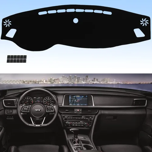 Vista 16 de AUQDD Alfombrilla de Cubierta del Tablero Compatible con La-nd Rover LR3 2005 2006 2007 2008 2009 /2010-2016 LR4, 2006-2009 Range Rover