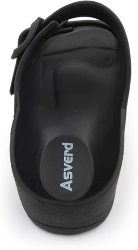Vista 4 de Asverd Kids - Sandalias de doble hebilla con ajustable de arco ASKID068